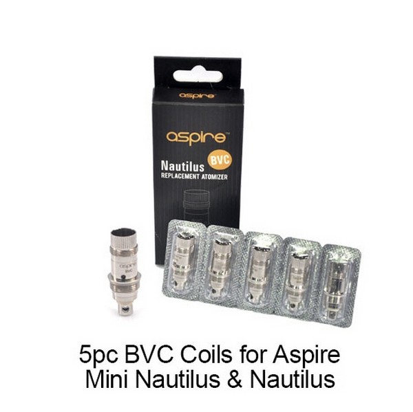 Aspire Nautilus / Triton Mini BVC Replacement Coil - 5-Pack